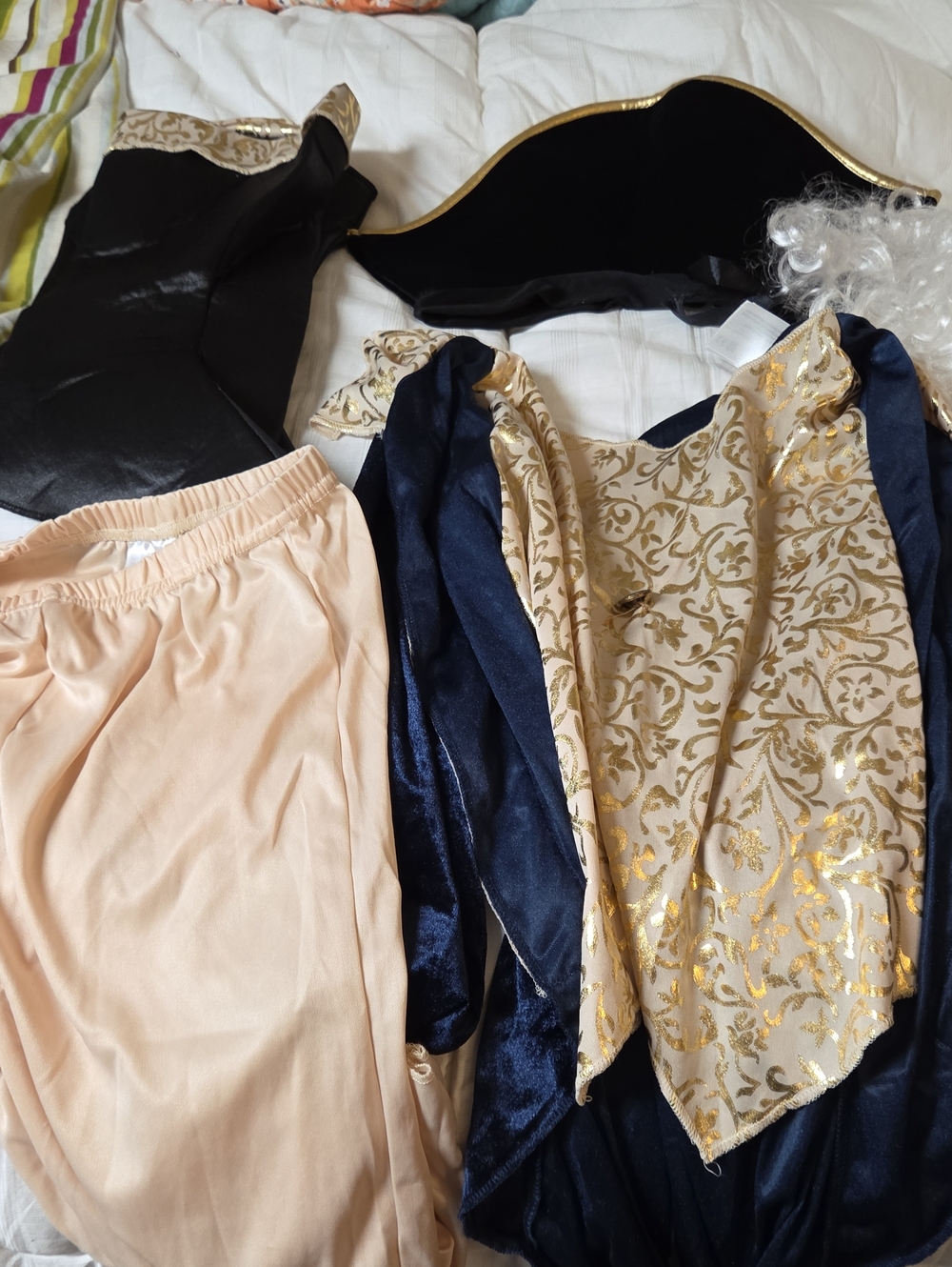 George Washington  Costume Set with Cream Trousers